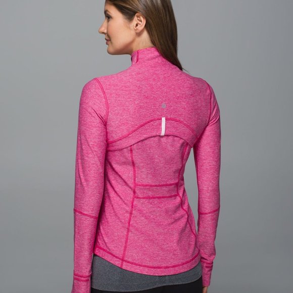 Lululemon Define Jacket Heathered Jeweled Magenta Size